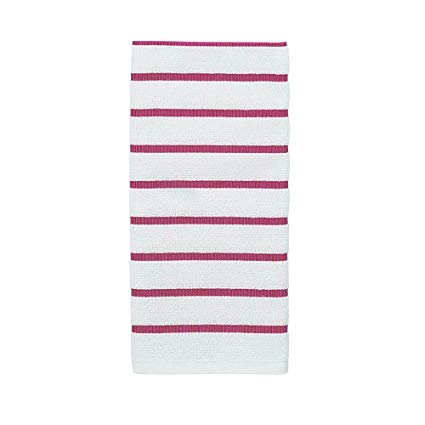 Kate Spade Grosgrain Stripe Kitchen Towel, 17 x 28