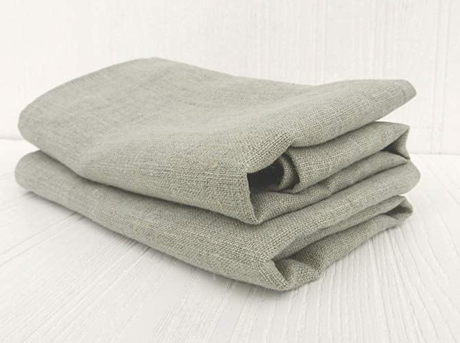 Hand Towels Farmhouse Natural Linen Unbleached (set of 2)