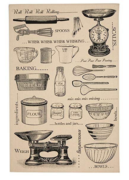 Ulster Weavers Baking Unbleached Cotton Tea Towel