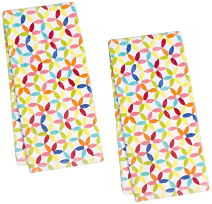 Fiesta Petite Floral Kitchen Towel, Set of 2