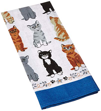 Ulster Weavers Kittens Arrived Linen Tea Towel